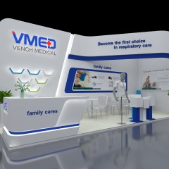 越南国际医疗医药展览会-稳健医疗展位